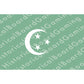 HBG Egypt (1922-1953) Build Plate Flag