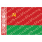 HBG Belarus Soviet Socialist Republic (1951-1991) Build Plate Flag
