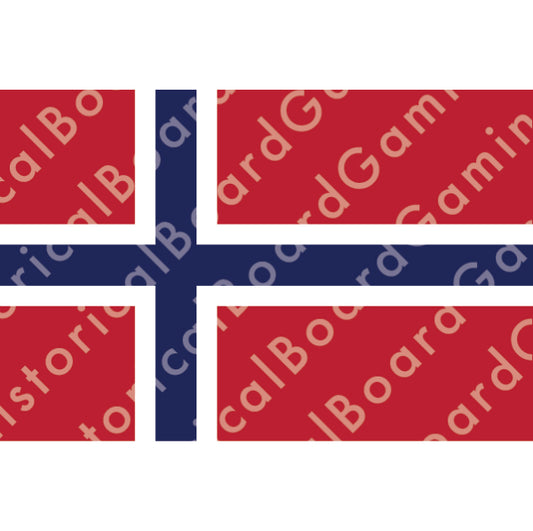 HBG Battle Labels- Norway Flag (1821-P)