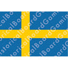 HBG Battle Labels- Sweden Flag (1906-P)
