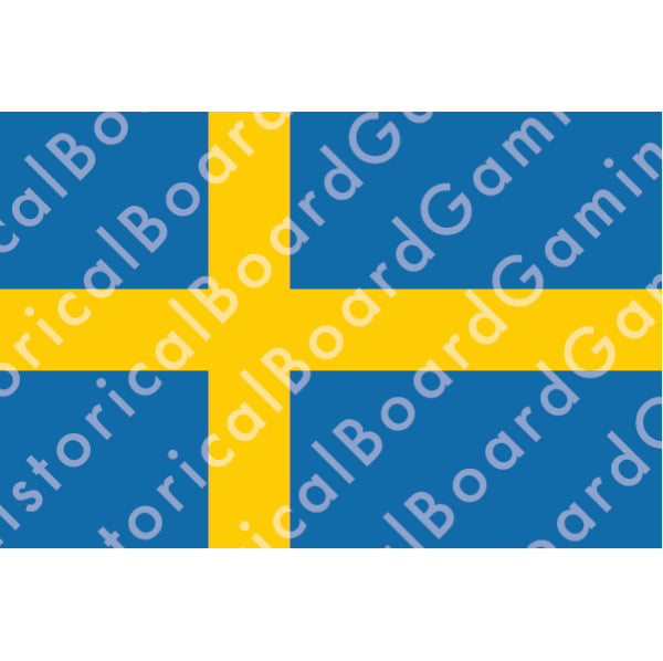 HBG Battle Labels- Sweden Flag (1906-P)