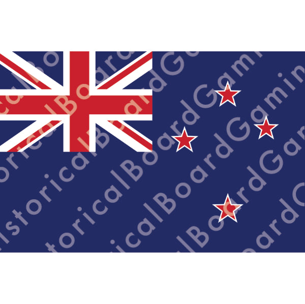 HBG Battle Labels- New Zealand Flag (1902-P)