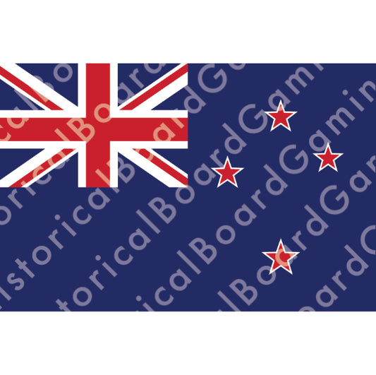 HBG Battle Labels- New Zealand Flag (1902-P)