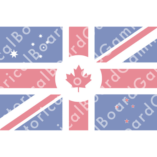 CANZUK Build Plate Flag