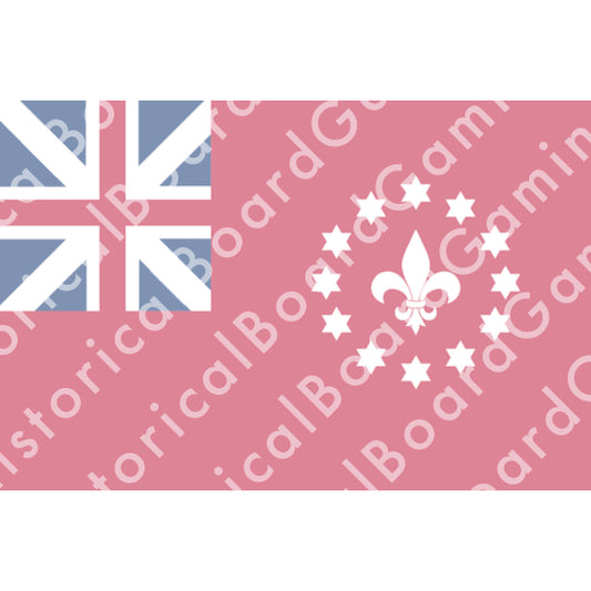 Loyalist Colonies Build Plate Flag
