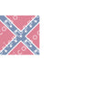 CSA Naval Ensign (1863-65) Build Plate Flag