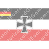 German Naval Ensign (1921-33) Build Plate Flag