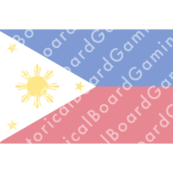 Philippines (1898-P) Build Plate Flag
