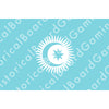 Turkic States Organization Build Plate Flag