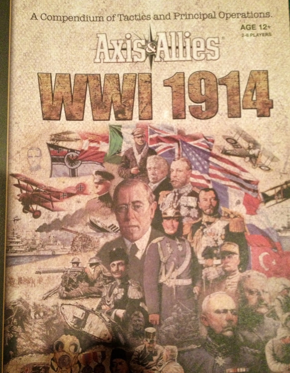 Axis & Allies Rules Booklet - 1914 WW1