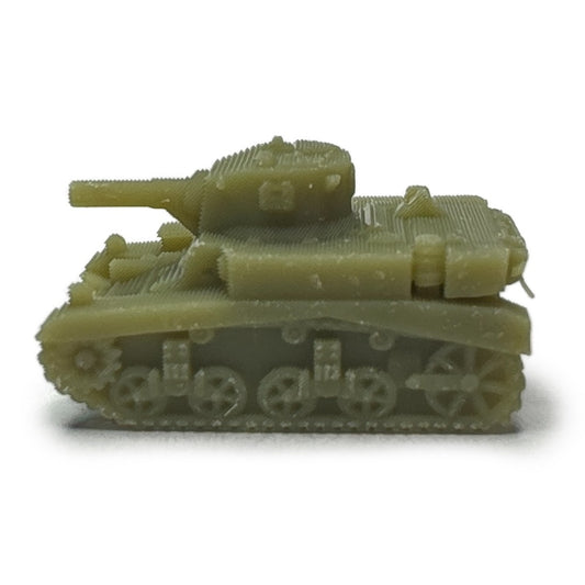 U.S. M3A1 Stuart Light Tank WW2 (3D Printed) x5