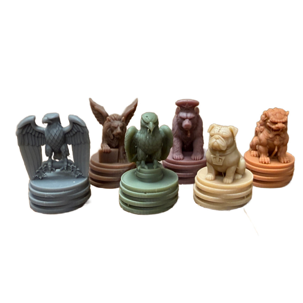 War Icons: Country faction 3d markers