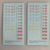 BR-105 Decal Sheet, British Armored Unit & Organization Markings