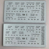 BR-118 Decal Sheets, British Squadron Codes for N. African Aircraft