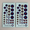BR-122 Decal Sheets, British Aircraft Insignia