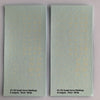 IS-102 Israeli Army Insignia (White) Decal Sheets