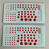 JP-100 Decal Sheet, Japanese Hinomaru Armor & Aircraft