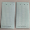LW-101 decal Sheet, White Letter & Single Digit Numbers US Army & Airforce