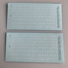 LW-102 Decal Sheet, White Letter & Single Digit Numbers US Army & Airforce