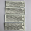 NB-100 Decal Sheets, AFV Numbers. Black outline, clear center