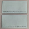 NW-105 Decal Sheets, White Lettering