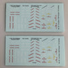 RU-107 Decal Sheets, Russian WWII 15 & 20mm AFV markings