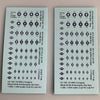 US-100 Decal Sheets, U.S. Stars and Bars (Fighters)
