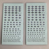 US-104 Decal Sheet, U.S. 1947-P 3 color Star & Bar Insignia Aircraft
