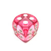 Pink 16mm D6 Die with White Numbers - Translucent (x5)