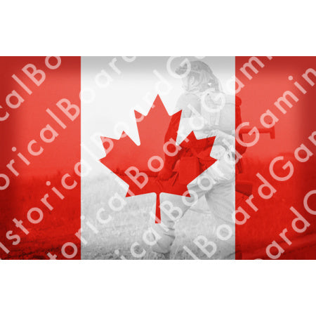 HBG Battle Labels-Canada B Flag w/ Art