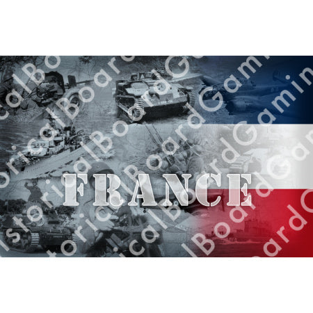 HBG Battle Labels-France w/ Flag