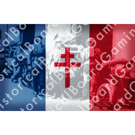 HBG Battle Labels-Free France w/ Art