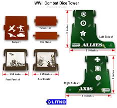Litko WW2 Themed Dice Tower
