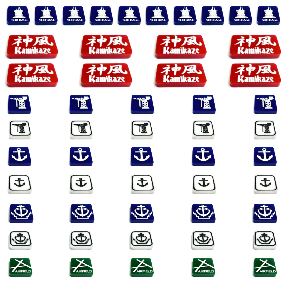 Markers Base Set (Global War 1936) 108/set