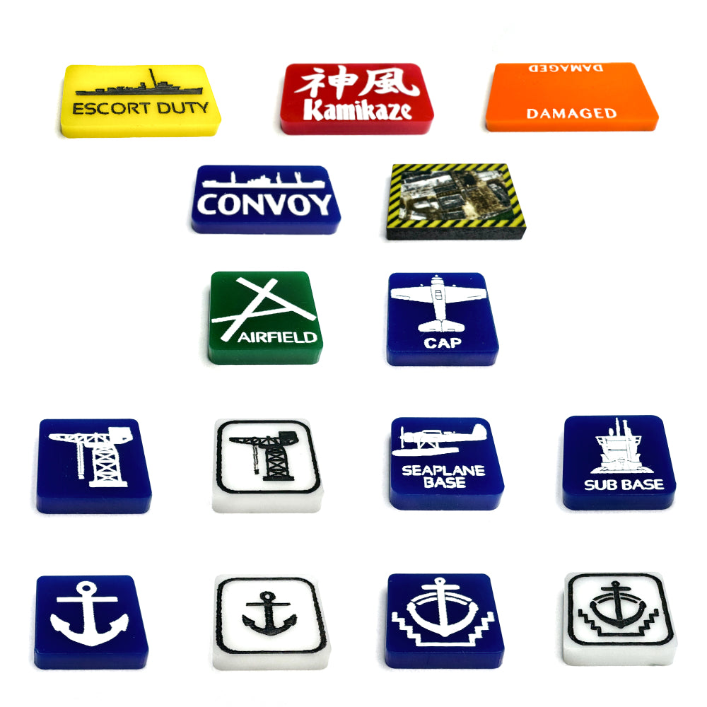 Markers Base Set (Global War 1936) 108/set