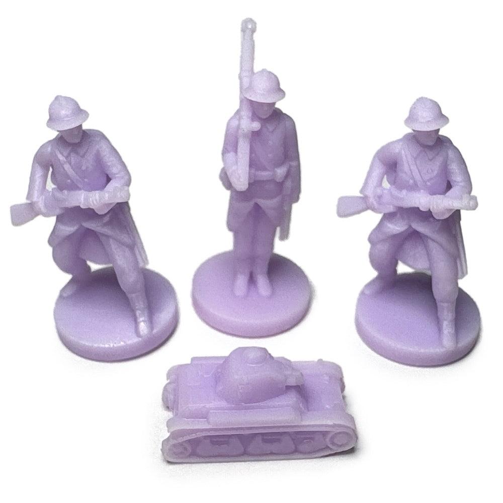 Belgium Base Set (3D Printed) 4/set