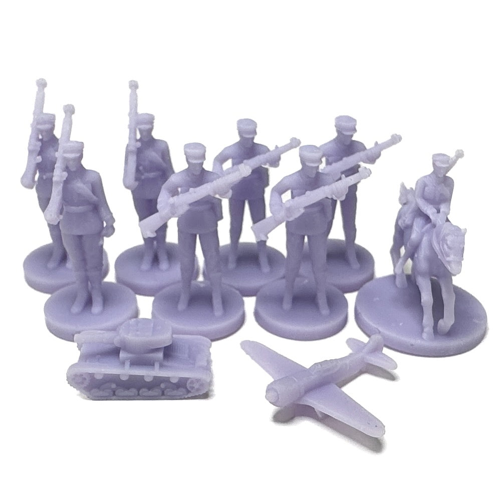 Mongolian Base Set (3D Printed) 10/set