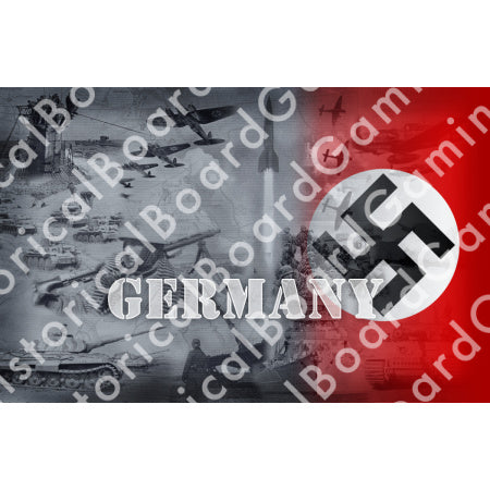 HBG Battle Labels-Germany A w/ Flag