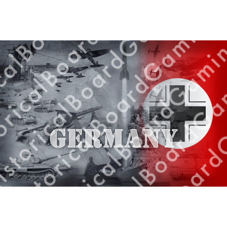 HBG Battle Labels-Germany B w/ Flag