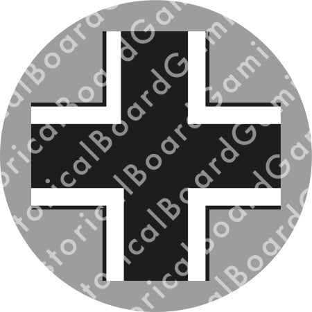 HBG Battle Labels-Germany Roundel (grey)