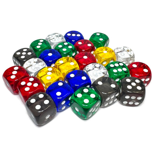 D6 Cyber Dice Set - Translucent (GW2025) 25/set