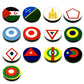 Neutral-Countries Markers Set (GW2025) 19/set