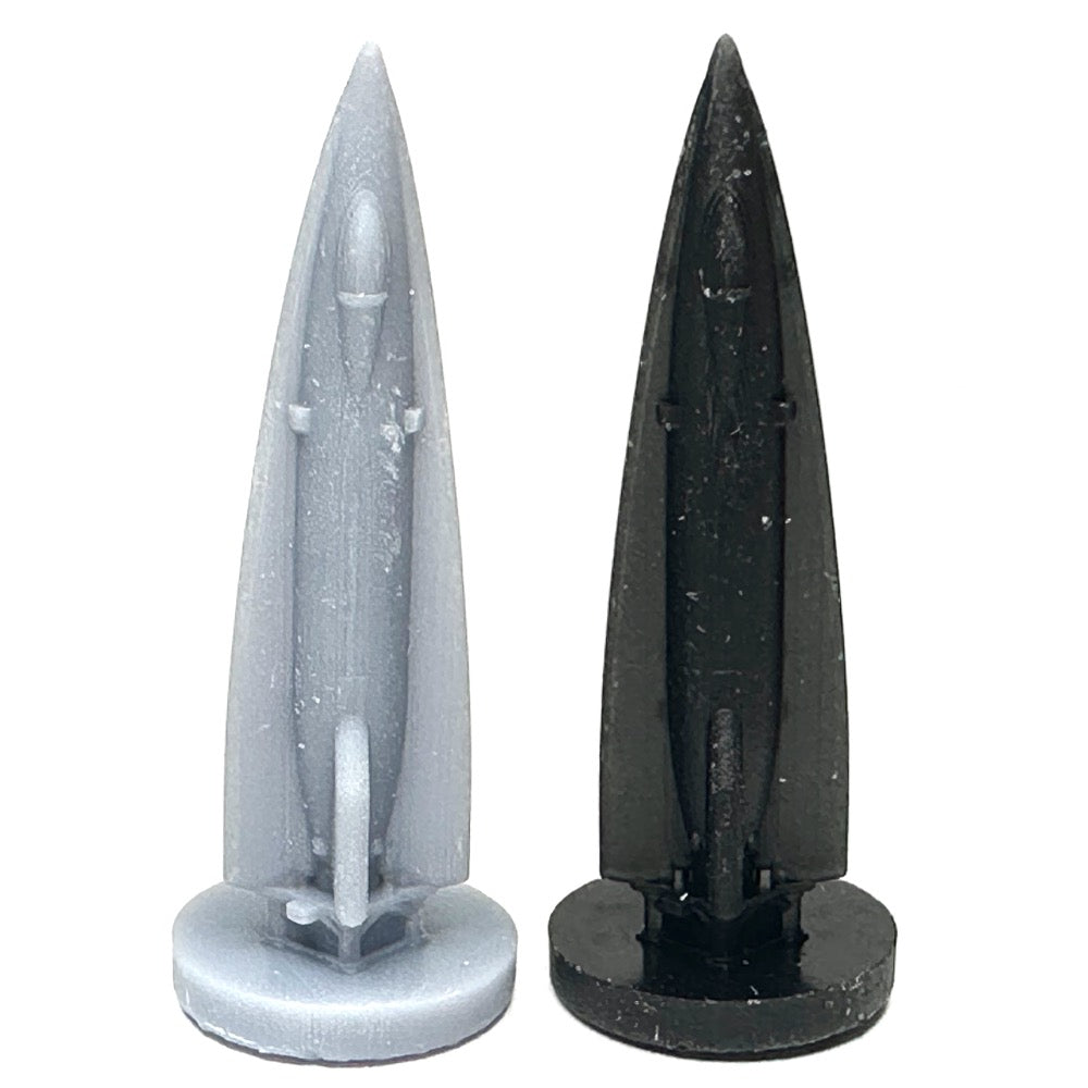 A-series (V-2) German Rockets (3D Printed) x5