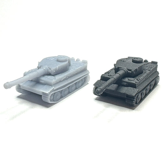 Tiger 1 Heavy Tank (3D Printed) x5