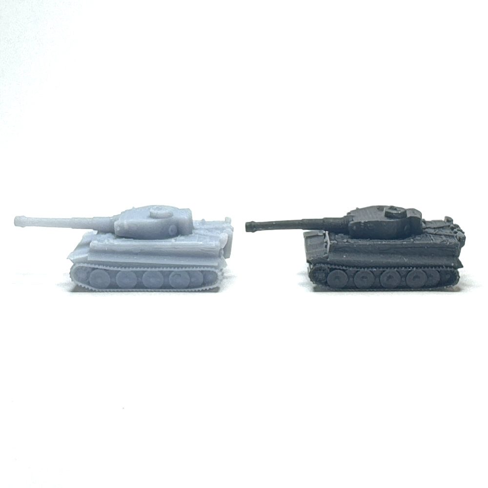 Tiger 1 Heavy Tank (3D Printed) x5