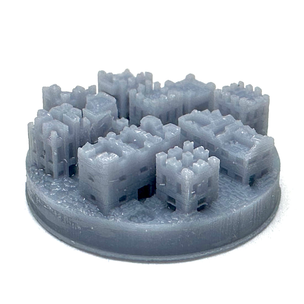 City Markers (3D Printed) x5