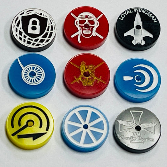 Flight Stand markers (Acrylic) x5