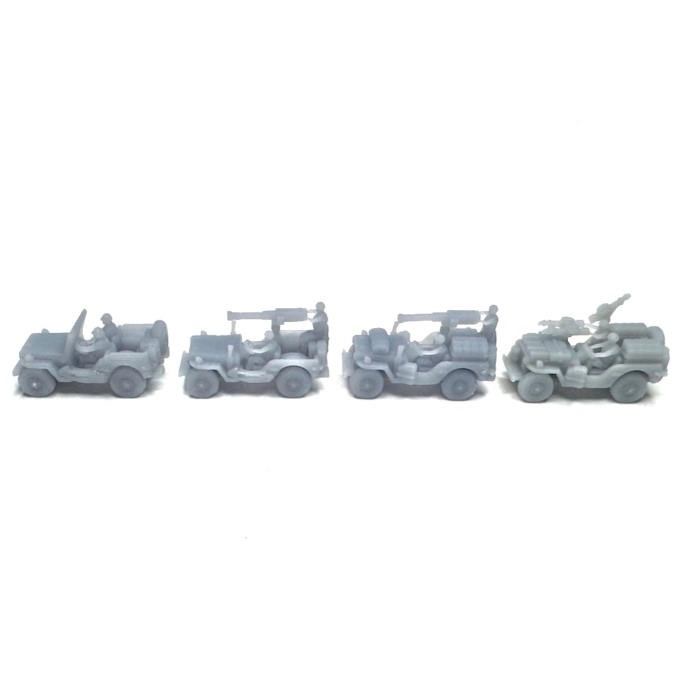 Willys Jeep U.S. (3D Printed) x5