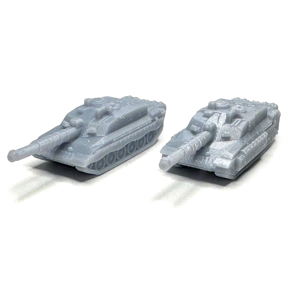 British Challenger 2 Main Battle Tank (3D Printed) x5