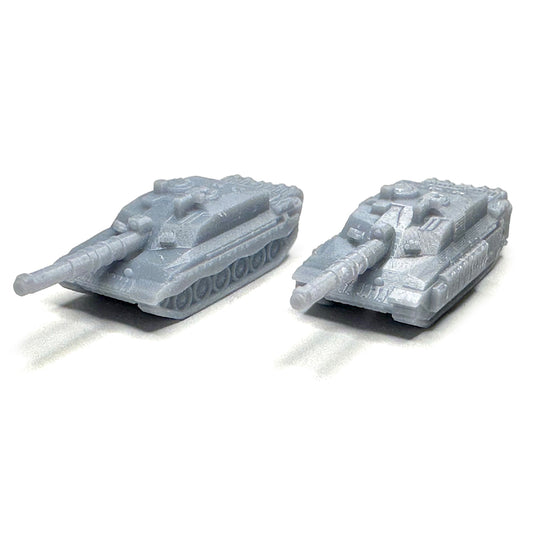 British Challenger 2 Main Battle Tank (3D Printed) x5